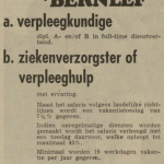 12 januari 1974 - Nieuwsblad van het Noorden - Vacature